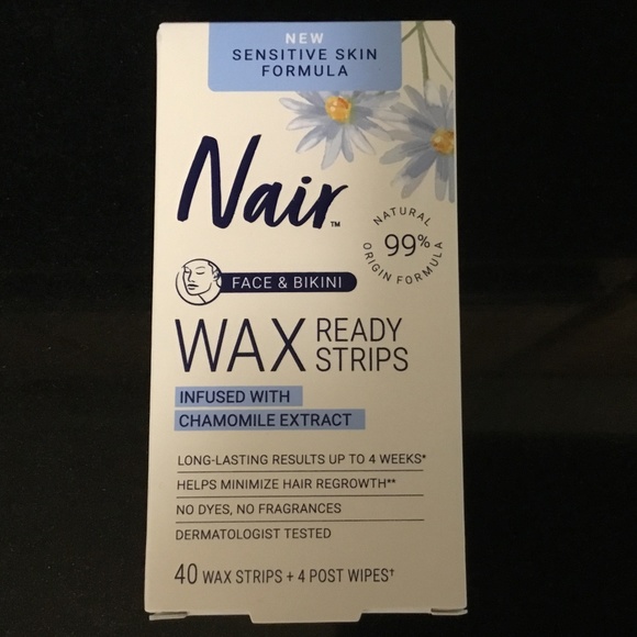 Nair Sensitive Ready Face & Bikini Wax Strips - 40ct - Picture 1 of 1